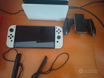 Nintendo switch oled bianca perfetta
