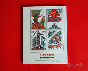 Libro da colorare La linea magica