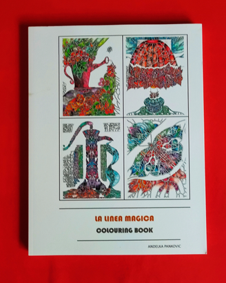 Libro da colorare La linea magica