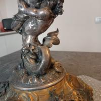 Centrotavola in ottone primi 900