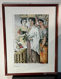 Domenico Purificato, Contadine al mercato, P.d'A.