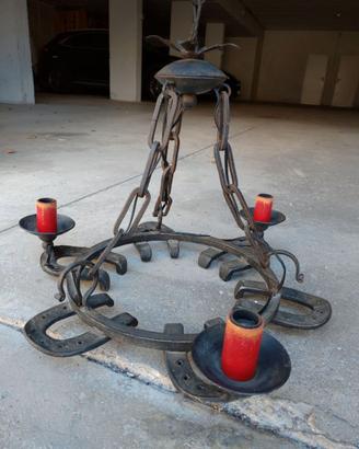 Lampadario a sospensione vintage