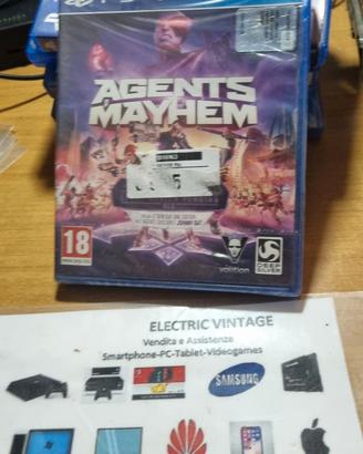 9199N-Agents Of Mayhem Sony PS4 NUOVO