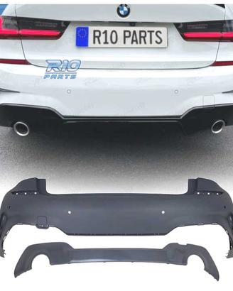 PARAURTI POSTERIORE BMW G20 19- LOOK M PDC