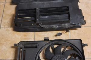 Ford 1.6 tdci 2012 radiatore condizionatore ventol