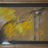 GUACHE DEL PITTOREE BARESE F. DELL'ERBA