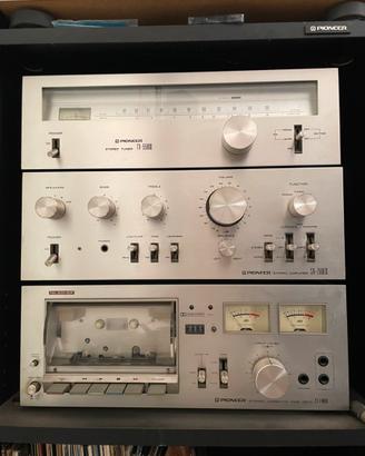 Impianto hifi completo Pioneer con casse Marantz