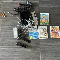 Nintendo Wii completa con joystick e giochi