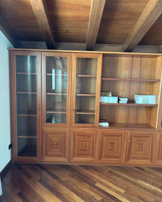 Mobile Libreria scomponibile in noce