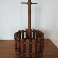 portabottiglie in legno