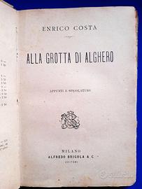 Enrico Costa Alla grotta di Alghero 1889