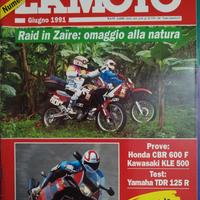 rivista LA MOTO numero 6 anno 1991