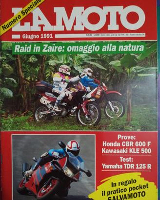 rivista LA MOTO numero 6 anno 1991