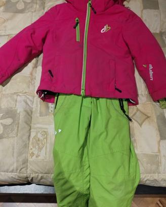 Completo sci bambina Dubin 4 anni