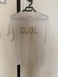 T-shirt bianca Imperial cotone