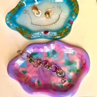 Portagioie o svuotatasche In resina epossidica