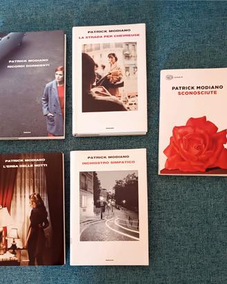 5 libri di Patrick Modiano (vedi foto)