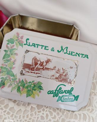 Collezionismo scatole vintage Caffarel bombons 