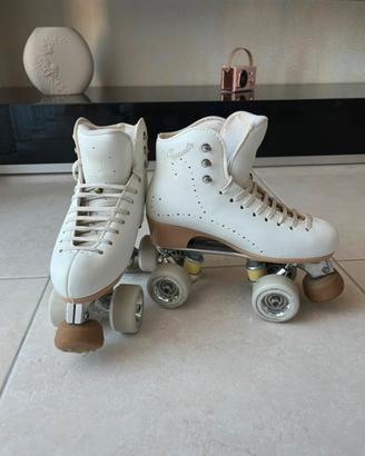 Pattini bimba Belati numero 36 per pattinaggio