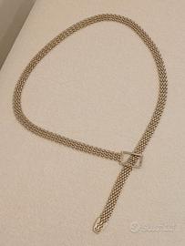 Cintura Fendi Vintage Anni 80/90 Maglia Mesh