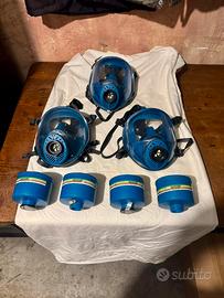 3 maschere antigas