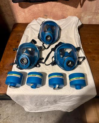 3 maschere antigas