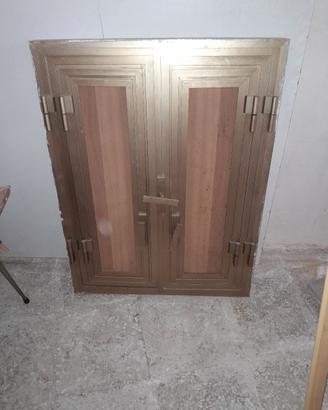 Finestra alluminio anodizzato 
