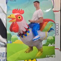 costume Gallo gonfiabile 