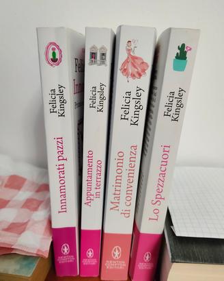 4 libri di Felicia Kingsley 