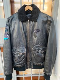 Giacca da aviatore in pelle