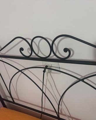 letto in ferro battuto una piazza e mezz
