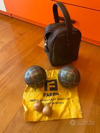 Bocce metalliche professionali  Fabra vintage