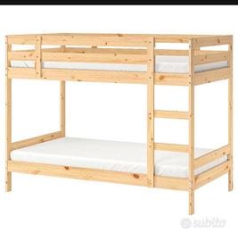 Letto a castello ikea Mydal