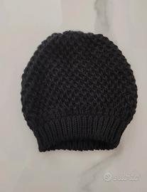 Cappellino lana nero