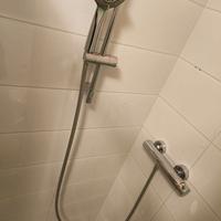 Set doccia cromato lucido completo