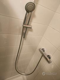 Set doccia cromato lucido completo