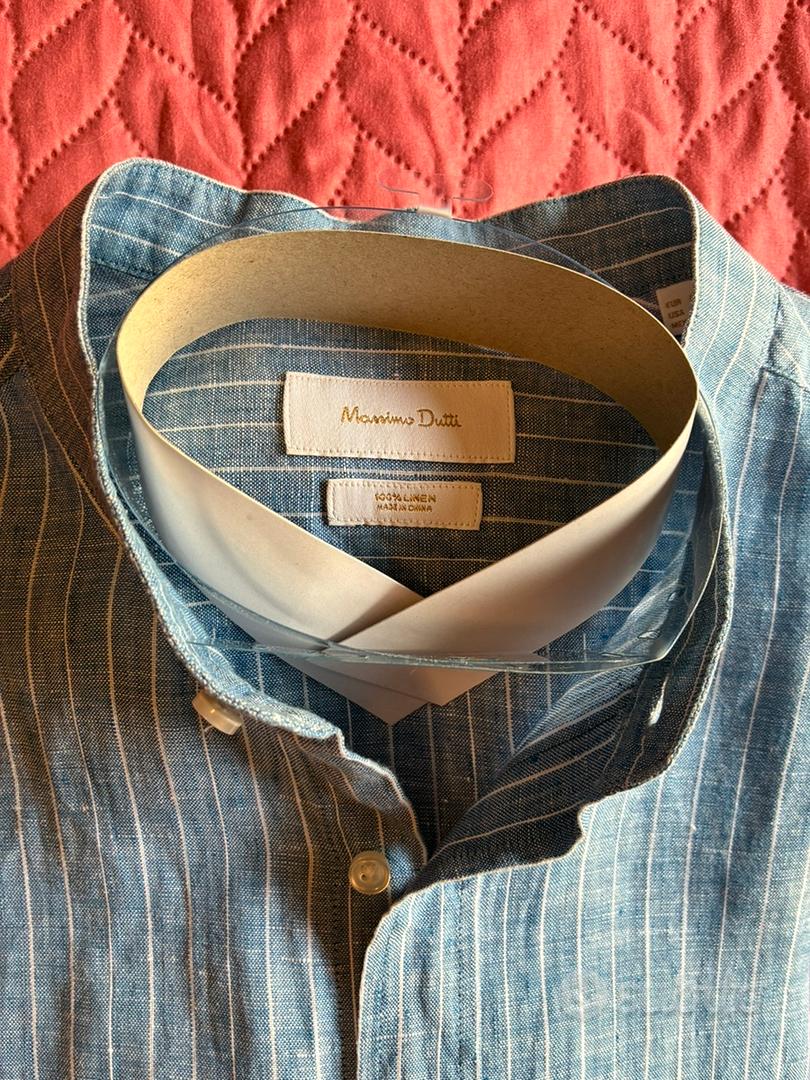 Camicia 100% lino Massimo Dutti Abbigliamento e Accessori In