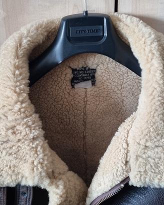 AVIREX SCHEEPSKIN B3 tg 48 USA (56/58 Ita)