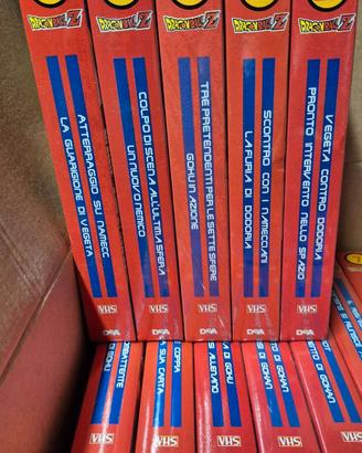 VHS Dragonball Z da 1 a 26 + extra