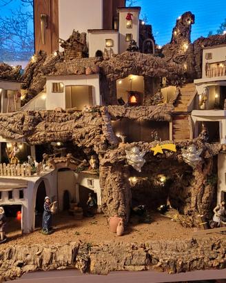 presepe napoletano artigianale San Gregorio 