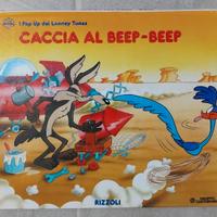 Libro pop up dei Looney Tunes "Caccia al beep beep