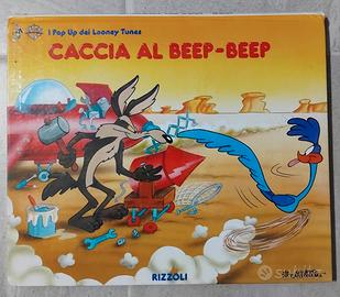 Libro pop up dei Looney Tunes "Caccia al beep beep