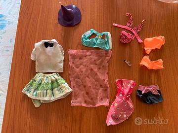 Set vestiti barbie e winx vintage