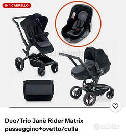 Passeggino duo/trio JANE RIDER