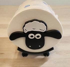 Porta carta igienica pecora - divertente!