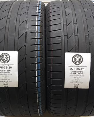 2 GOMME 275 35 20 BRIDGESTONE A56734