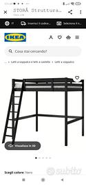 letto soppalco ikea