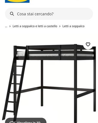 letto soppalco ikea