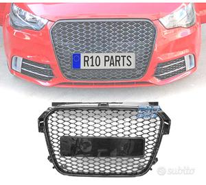 GRIGLIA PER AUDI A1 12-15 LOOK RS1 NERO