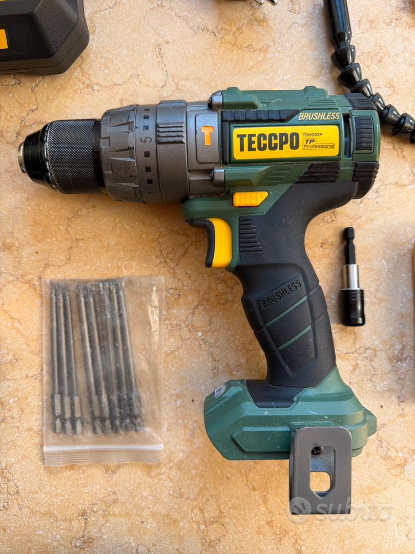 Avvitatore a percussione 60nm Teccpo Brushless Giardino e Fai da